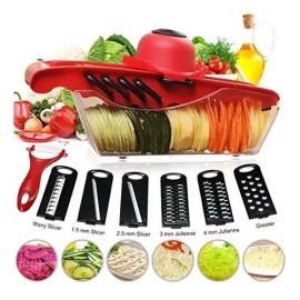Rallador Slicer Procesador Picador Cortador Alimentos Verdura Fruta Rayon