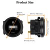 NInE-ROnG NR-HM005DC Hour Meter DC 4.5-90V Round LCD Hour Meter
