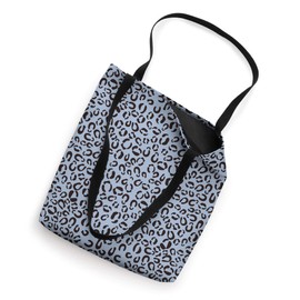 Aero-Blue Leopard Prints Cheetah Pattern Women Girls Cute Tote Bag