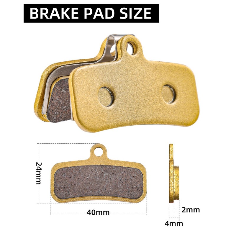 Quickwolf Sintered Brake Pads for Surron Light Bee,Dirtbike Brake Pads
