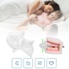 2PCS Transparent Silicone Anti Snoring Device Sleep Apnea Aid Stop