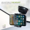 LAX Gadgets Premium Phone Car Mount - Strong Suction Cup