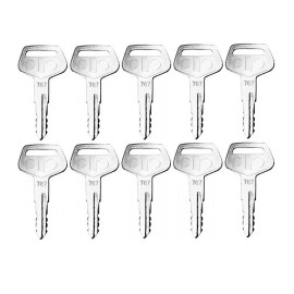 Automotive Authority (10) Keys For Komatsu, Kalmar Excavator, Dozer, Loader, Fork Lift 787, TR261434
