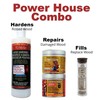 PC Products 84113 Rotted Wood Repair Kit, Water-Based Hardener, Epoxy