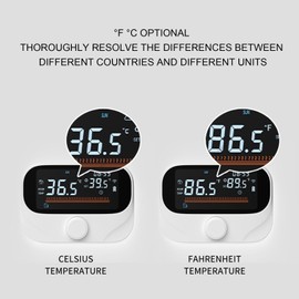 Luocute Programmable Thermostat, Wireless LCD Smart APP Voice Control Easy Installation Temperature Controller Thermostat, Suitable for Home