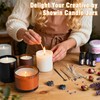 SHOWIN 14 OZ Thick Candle Jars for Making Candles 12