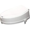 Aidapt Aidapt Raised Toilet Seat with Elevation, Sturdy Comfortable Construction,
