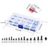 M2 M2.5 M3 Micro Assorted Screws, Self-Tapping Screw Set, Flat