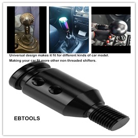 for Shift Knob Adapter-Shift Knob Adapter Replacement for Non Threaded Shift Knob Adapter Set Universal Car Shift Knob Adapter Replacement for Non Threaded Shifters 12X1.25
