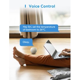 Meross Smart Radiator Thermostat with Hub, Compatible with HomeKit, Wi-Fi Heating Thermostat Compatible with Siri, Alexa and Google Assistant, Remote Control, M30 x 1.5 mm, 6 Adapters