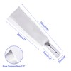 FOCMKEAS 1pce 330mm/12.99in Stainless Steel Billhook Brush Clearing Sickle for