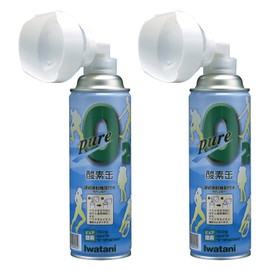 Iwatani (イワタニ) Pure Oxygen Canister 2-Pack NRS-1
