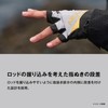 Shimano Nexus Stretch Gloves, 5 Cut GL-105Y, Gray, L