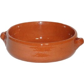 Amazing Cookware Natural Terracotta 15cm Deep Dish, Brown
