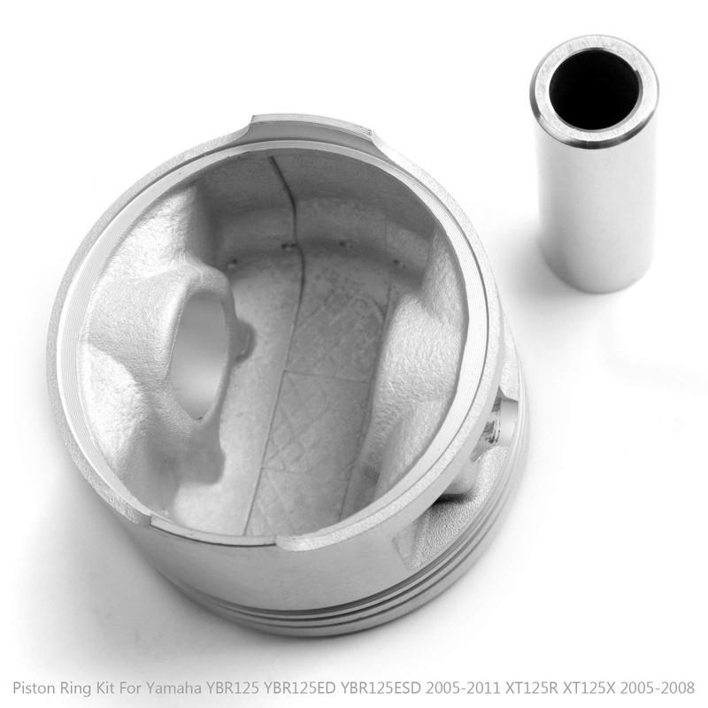 Areyourshop Piston Ring Kit for YBR125 ESD XT125 R/X 2005-2014