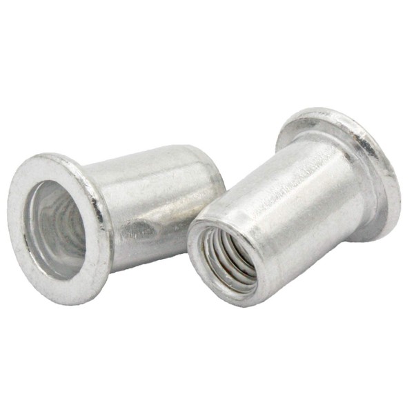 Onokatsu Blind Nut [Aluminum/Open/Flat Head Type] (DA-840 (M8) 14 Pieces,