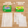 Gain Super Sized Dryer Sheets, Laundry Fabric Softener, Relax, 130