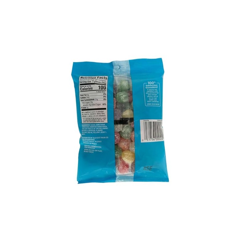 Sweet Smiles Spice Drops Jelly Candy 9 Oz Bag