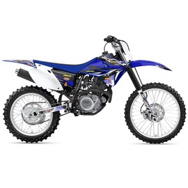 2005-2025 TTR 230 Mayhem Blue Senge Graphics Base Kit Compatible with Yamaha