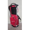 Factory Custom Alpha Psi Stand Golf Bag Red and White