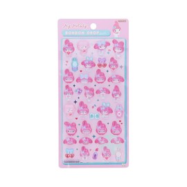 Sunstar Stationery Sanrio Character Sticker, 3D Bonbon Drop Seal, My Melody S8542791