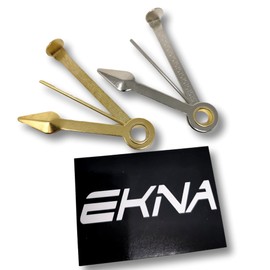 EKNA EKNA Pipe Plugs, Metal Pipe Cleaner, Set of 2 in Gold and Silver, Pipe Cutlery as Key Ring Set + EKNA Sticker (Set of 2)