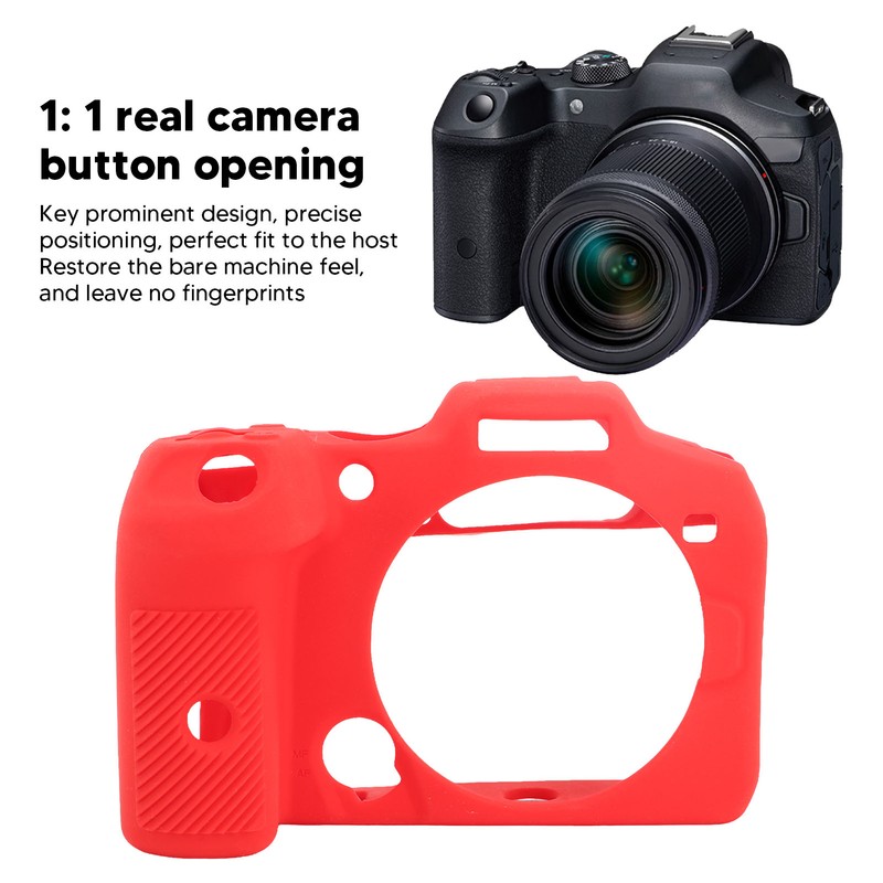 Soft Silicone Camera Case Anti Slip Silicone Protectiive Cover for