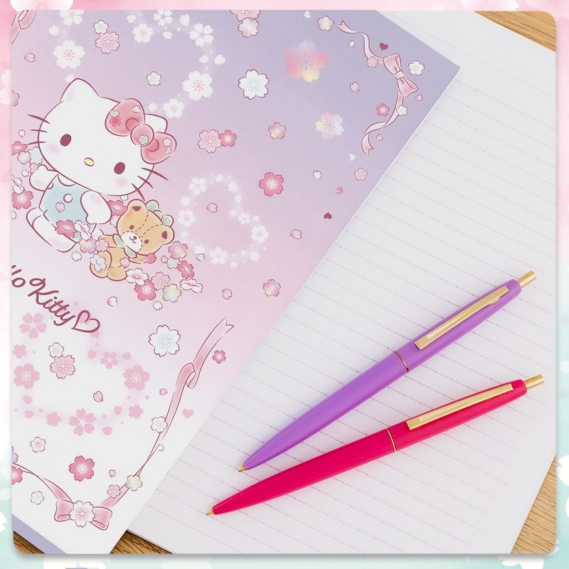 Yamano Paper Industry Sanrio Notebook, A Rule, Pack of 4,
