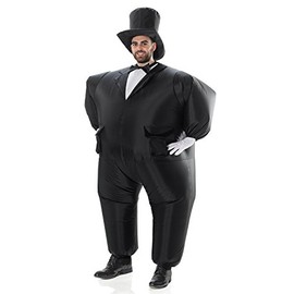 AirSuits Inflatable Tuxedo Groom Suit Fancy Dress Costume Party Outfit
