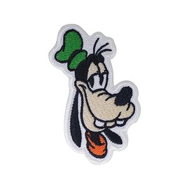Octory Funny Goofy Face Iron On Patches for Clothing Saw On/Iron On Embroidered Patch Applique for Jeans, Hats, Bags