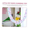 SUPVOX Climbing Critters Rope Toy for Hamsters Lizards Bearded Dragons