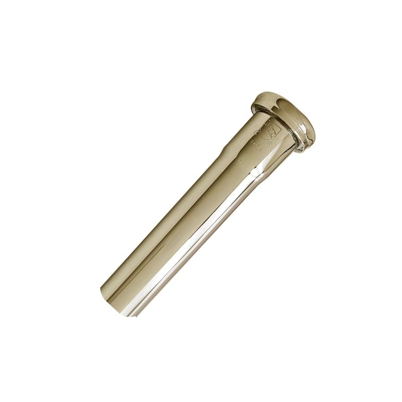 Westbrass D420-01 1-1/4" x 8" Slip Joint Extension Tube, Polished