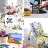 Mini Canvas with Easel, Pack of 6 Mini Canvases with