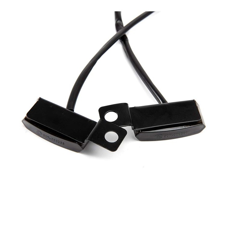 evomosa Motorcycle Mini LED Indicator Light Flowing Water Flashing Indicator