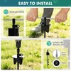 Duckygoo Dog Tie Out Cable & Stake with Lock-Cap, Heavy