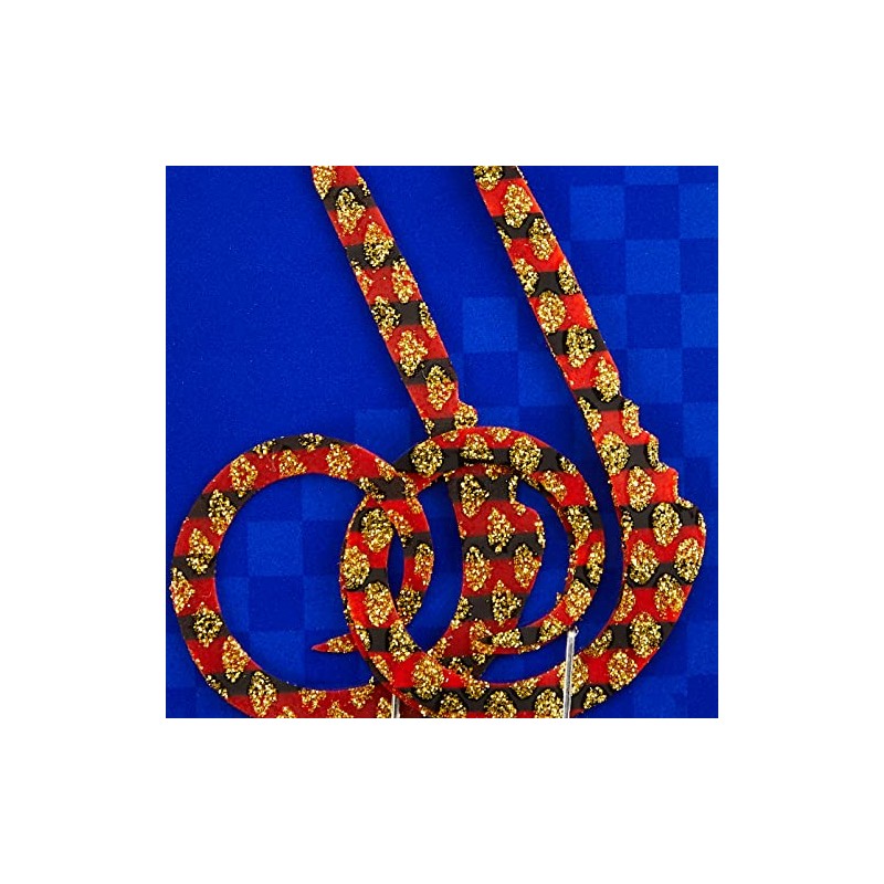 Major Craft Tie Lava RED BACK Custom Necktie Strong Wave
