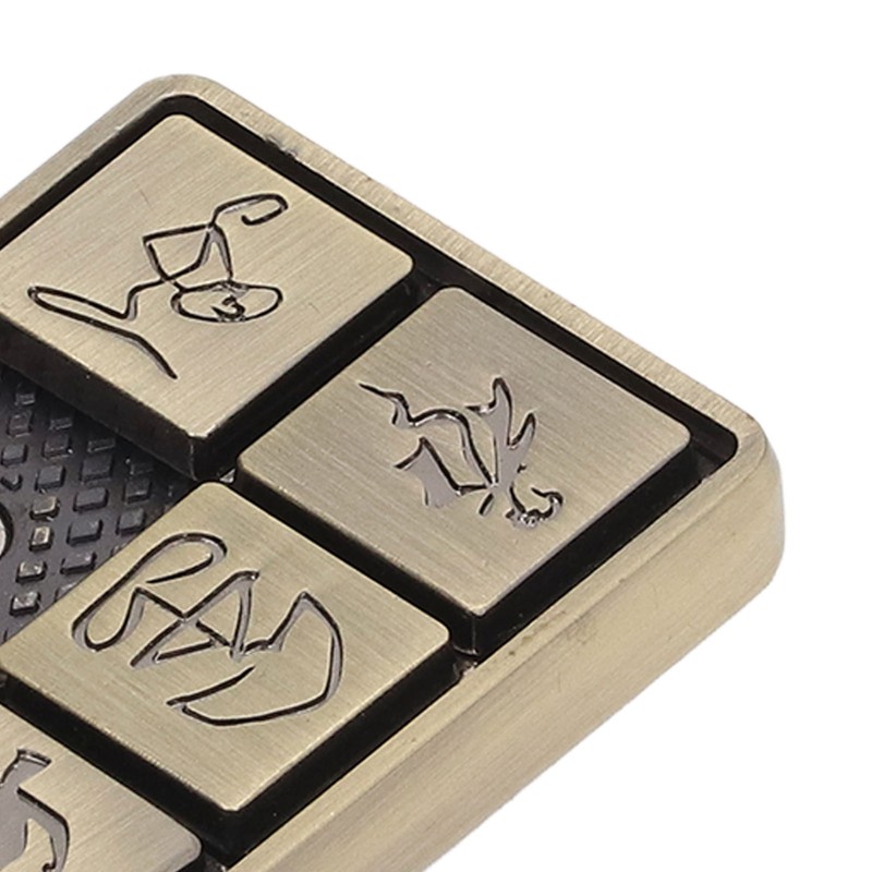 Metal Sliding Toy Special Patterns ​Relieve Stress Anxiety Fingertip Push