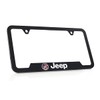 JEEP UV Printed Plastic License Plate Frame - Patriotic