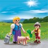 Playmobil 5514 Country Farm Woman and Boy Duo Pack