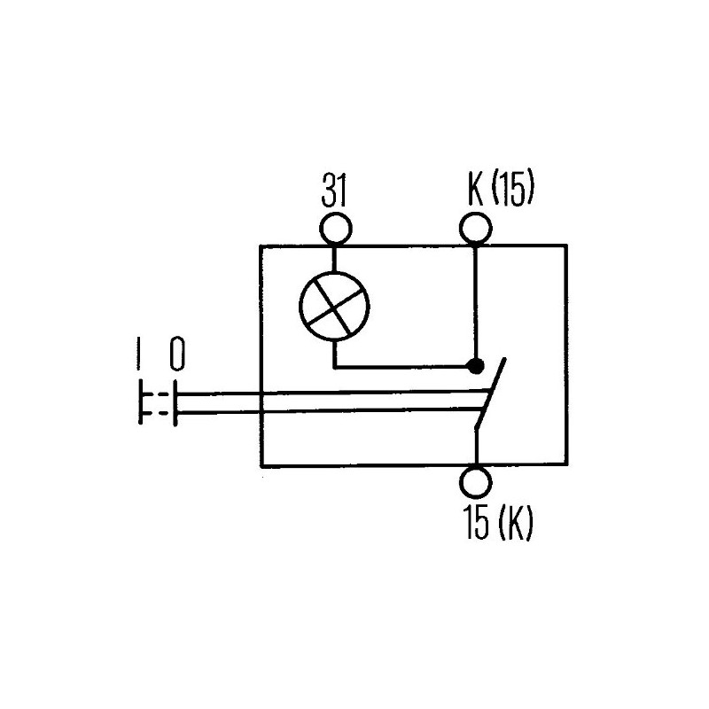 HELLA 6ED 004 778-021 Switch - S06 - Pull switch