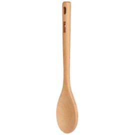IBILI CUCHARA Redonda Madera 30 cm, Stainless Steel, braun, 30 x 7 x 3 cm
