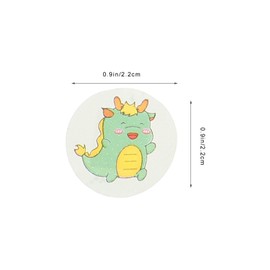 GLEAVI 120pcs stickers waterproof kid medical patch kids bandages waterproof bandages circle bandages for kids bulk round Sticker baby pe mini