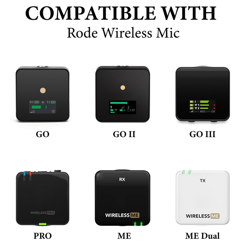 Geekria for Creators Microphone Case Wireless GO Gen 3 with