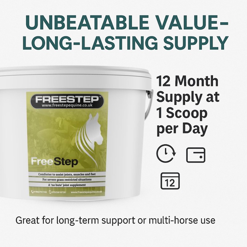 Freestep Original – Fast-Acting No Bute Laminitis Support for Horses