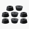 sourcing map 8pcs Rubber Feet Bumpers Furniture Table Amplifier Speaker