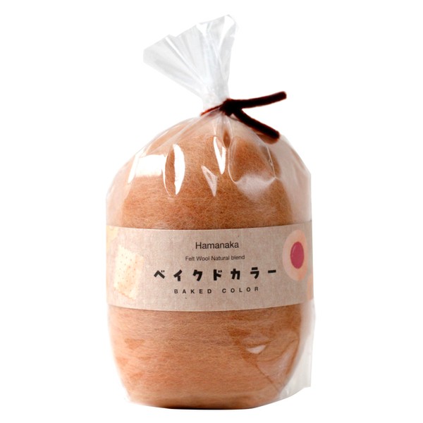 Hamanaka H440-008-842 Felt Wool Natural Blend Baked Color 30g No.