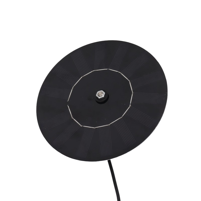 Solar Panel 10W 5V Efficient Conversion Waterproof Round Shape for