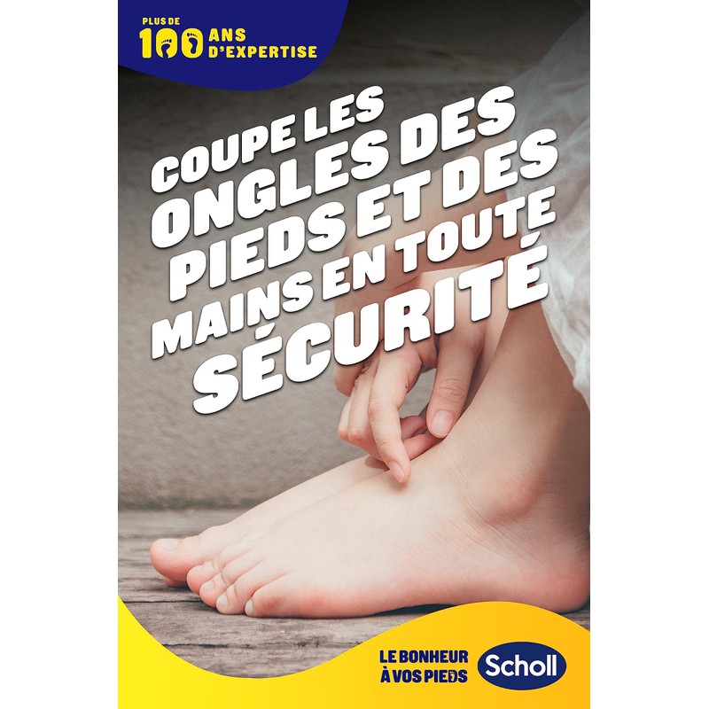 Scholl Nail Clipper for Hard and Thick Toenails