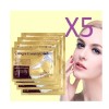 KFMX Set Mascarilla Oro 24k + Parches Ojeras + Parches