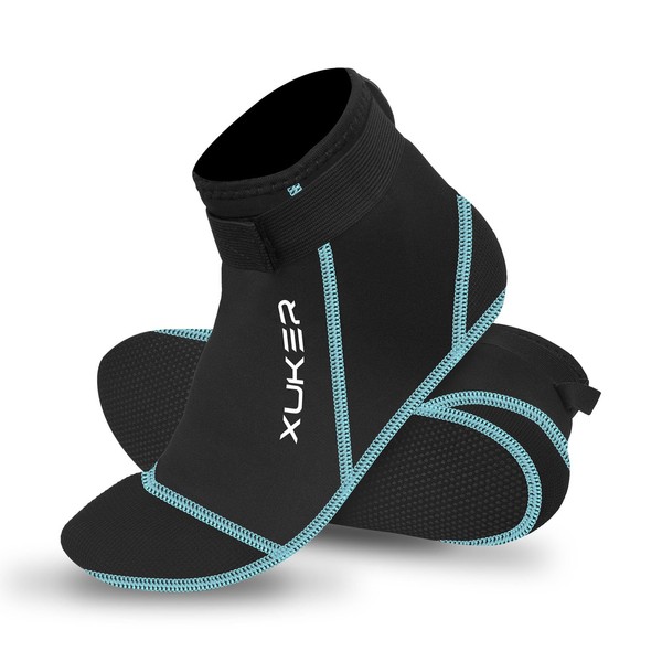XUKER Neoprene Socks, 3mm Beach Volleyball Sand Soccer Wetsuit Socks